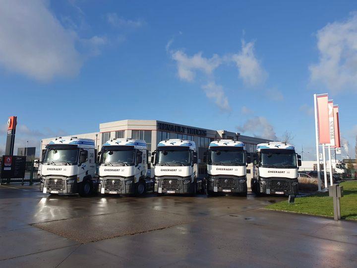 tank gheeraert vrachtwagen Renault LNG-gas brandstoffen, smeeroliën, LPG, industriële gassen, LNG, bitumen en chemicaliën